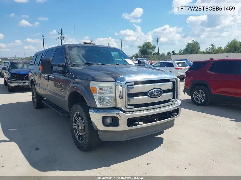 FORD F250 2012, VIN 1FT7W2BT8CEB61459