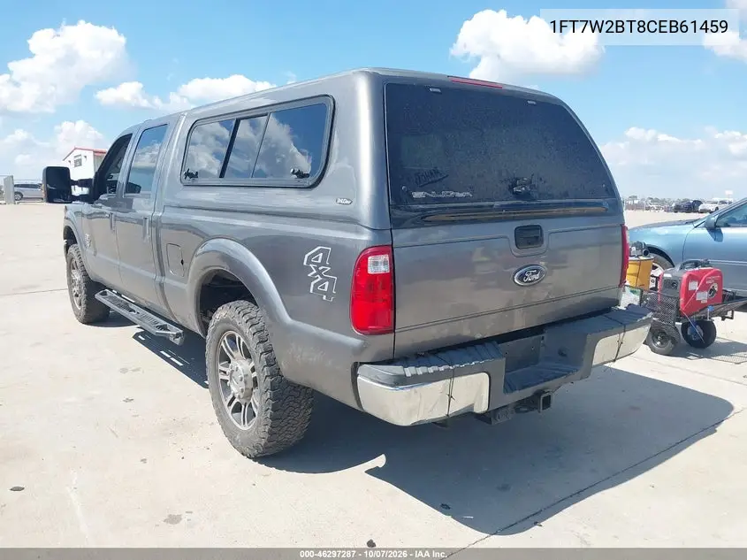 2012 FORD F250 VIN 1FT7W2BT8CEB61459 — фото 3