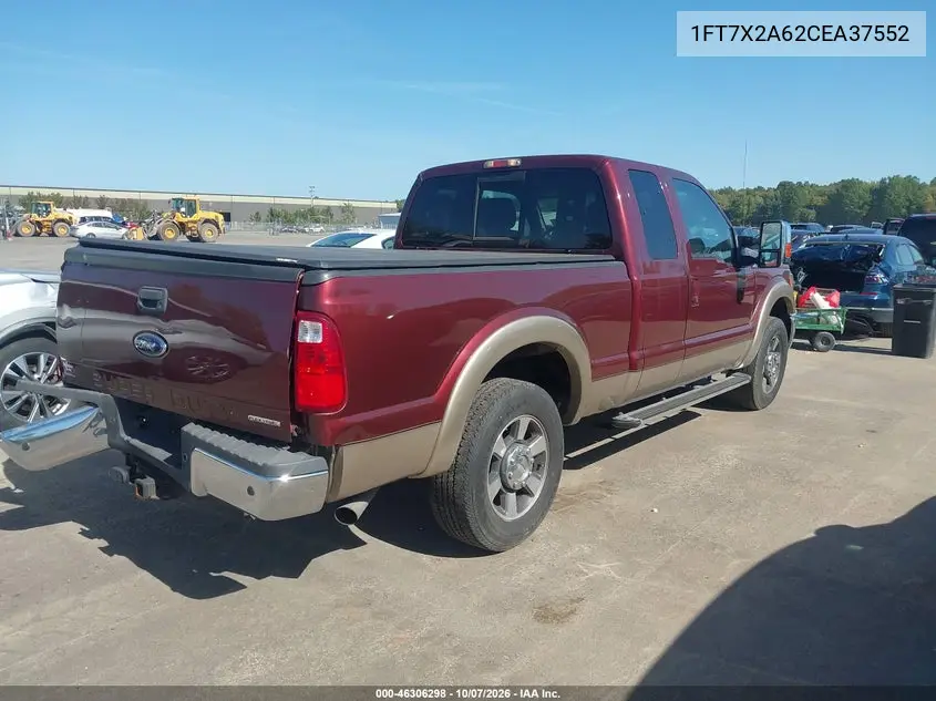 2012 FORD F250 VIN 1FT7X2A62CEA37552 — фото 4