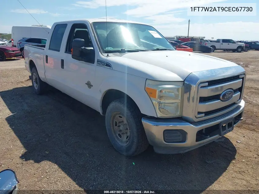 FORD F250 2012, VIN 1FT7W2AT9CEC67730