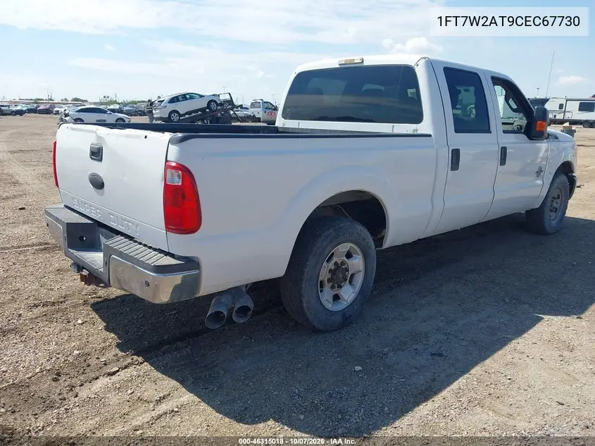 2012 FORD F250 VIN 1FT7W2AT9CEC67730 — фото 4