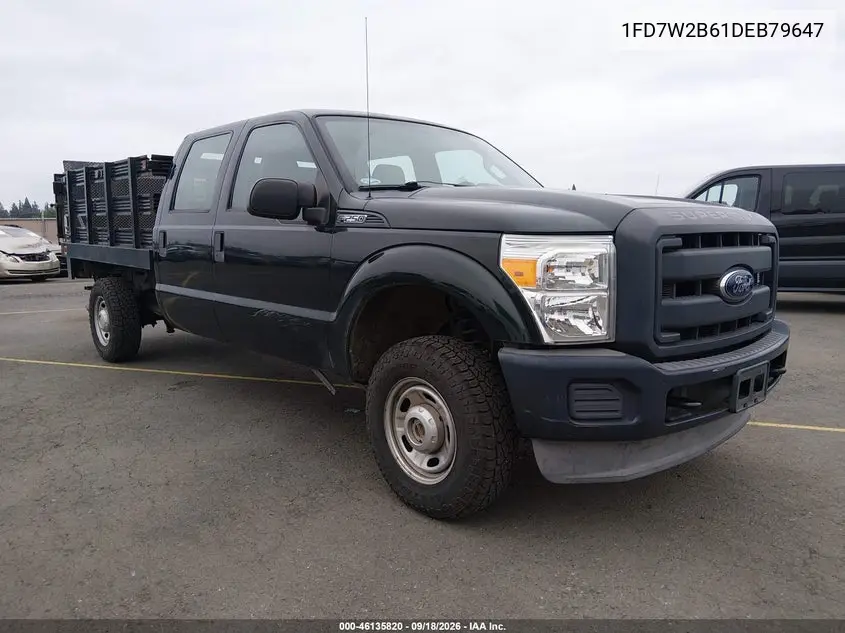 FORD F250 2013, VIN 1FD7W2B61DEB79647