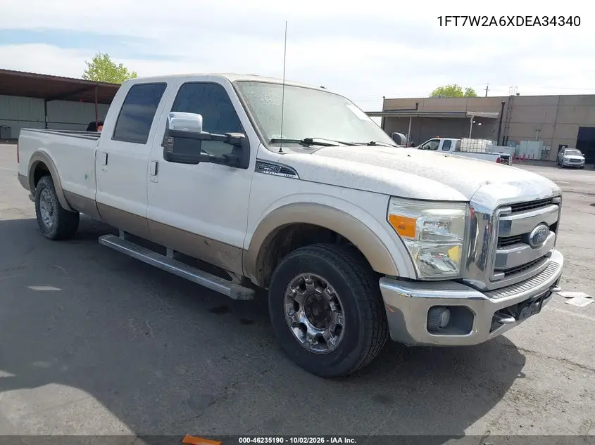 FORD F250 2013, VIN 1FT7W2A6XDEA34340