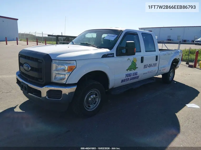 2014 FORD F250 VIN 1FT7W2B66EEB86793 — фото 2