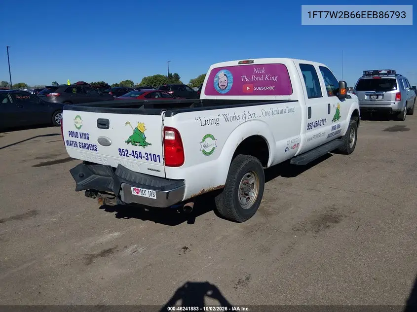 2014 FORD F250 VIN 1FT7W2B66EEB86793 — фото 4