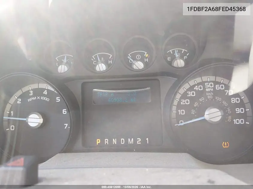 2015 FORD F250 VIN 1FDBF2A68FED45368 — фото 7
