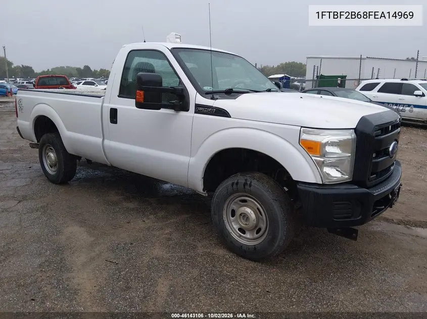 FORD F250 2015, VIN 1FTBF2B68FEA14969