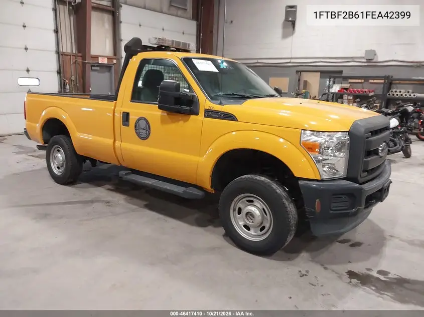 FORD F250 2015, VIN 1FTBF2B61FEA42399
