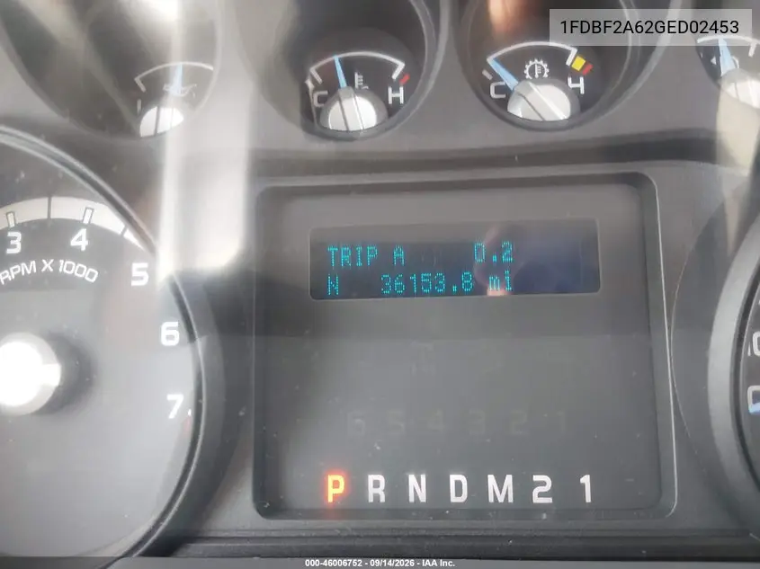 2016 FORD F250 VIN 1FDBF2A62GED02453 — фото 15