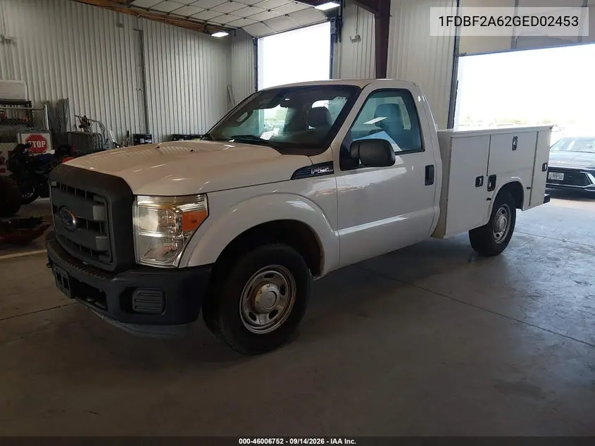 2016 FORD F250 VIN 1FDBF2A62GED02453 — фото 2