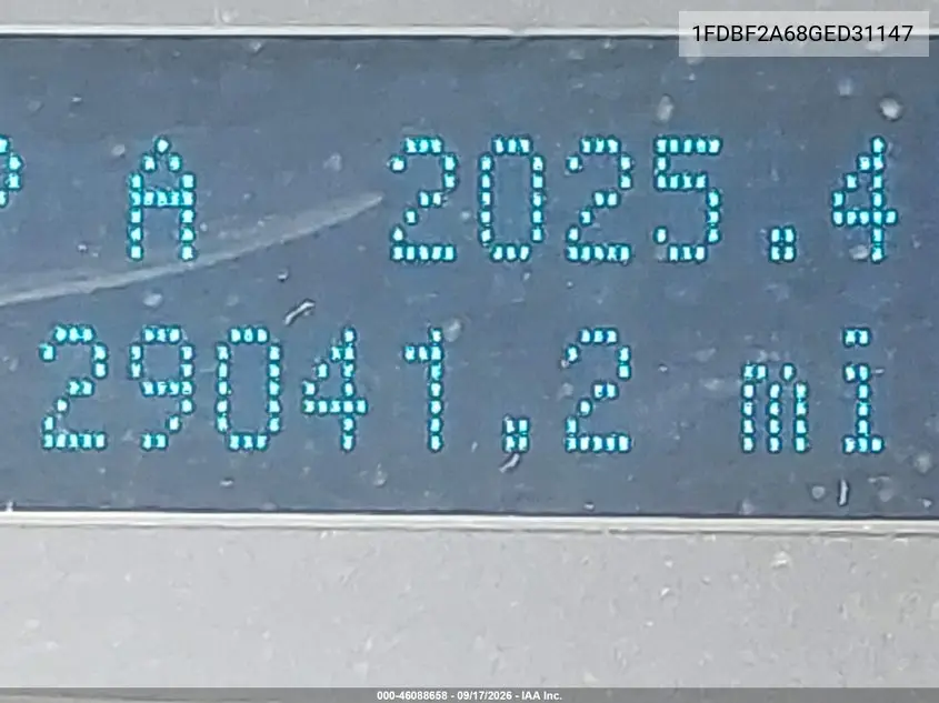 2016 FORD F250 VIN 1FDBF2A68GED31147 — фото 15