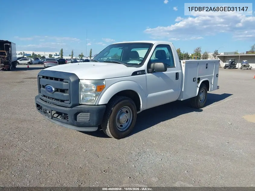 2016 FORD F250 VIN 1FDBF2A68GED31147 — фото 6