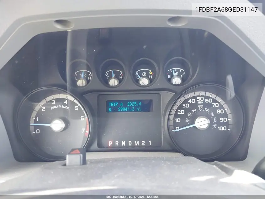 2016 FORD F250 VIN 1FDBF2A68GED31147 — фото 7