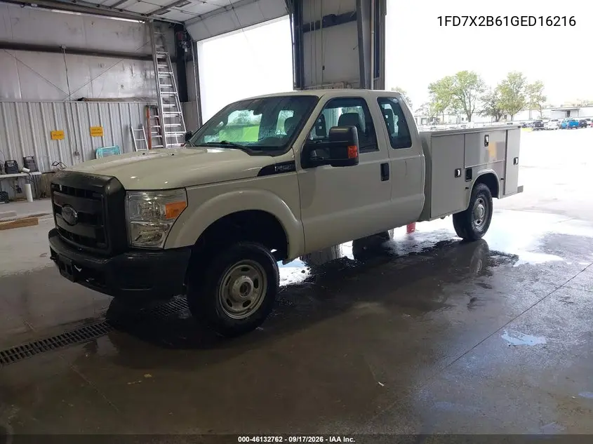 2016 FORD F250 VIN 1FD7X2B61GED16216 — фото 2