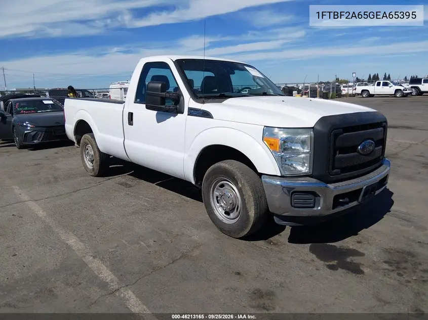 FORD F250 2016, VIN 1FTBF2A65GEA65395