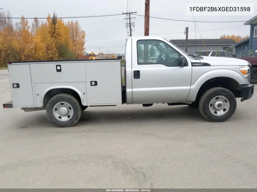 2016 FORD F250 VIN 1FDBF2B6XGED31598 — фото 11
