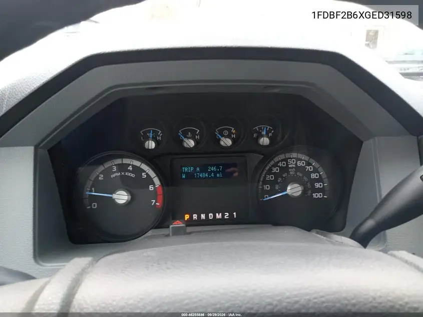 2016 FORD F250 VIN 1FDBF2B6XGED31598 — фото 7