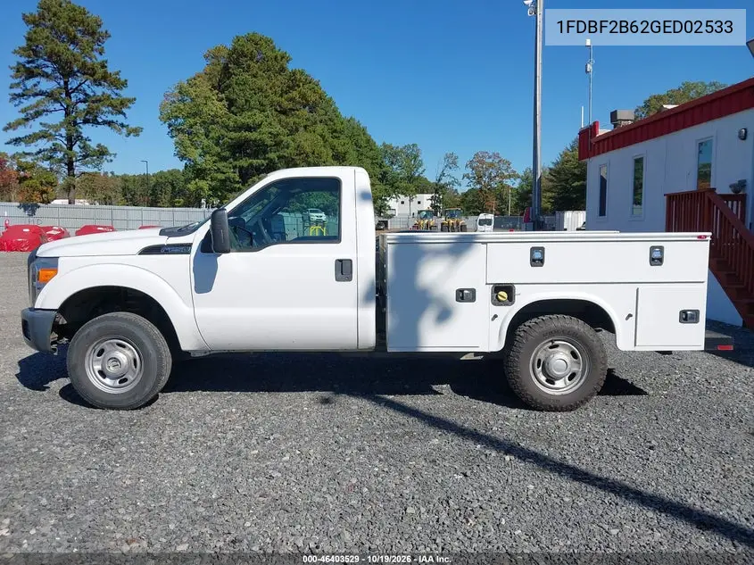 2016 FORD F250 VIN 1FDBF2B62GED02533 — фото 14