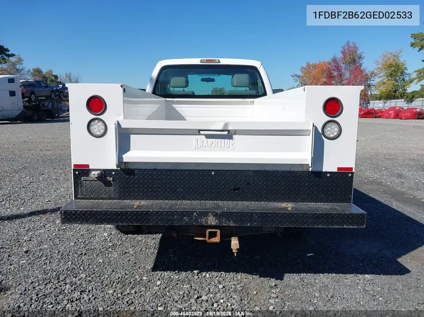 2016 FORD F250 VIN 1FDBF2B62GED02533 — фото 16