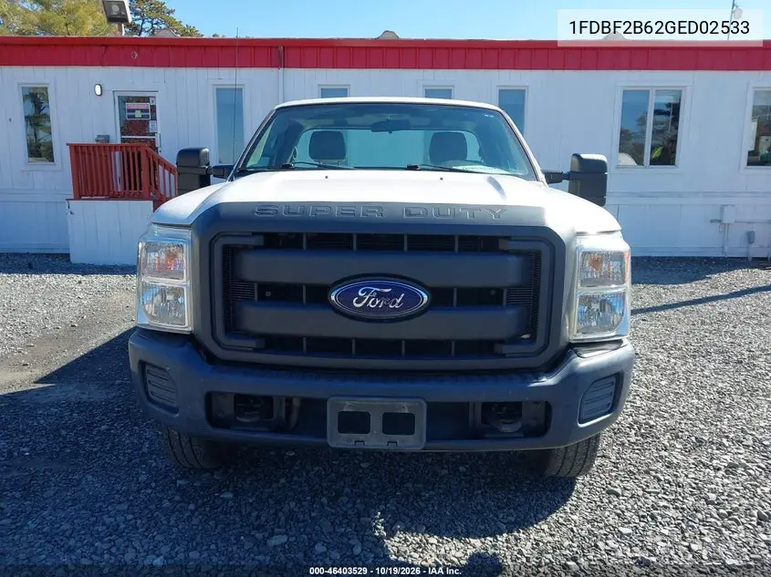 2016 FORD F250 VIN 1FDBF2B62GED02533 — фото 6