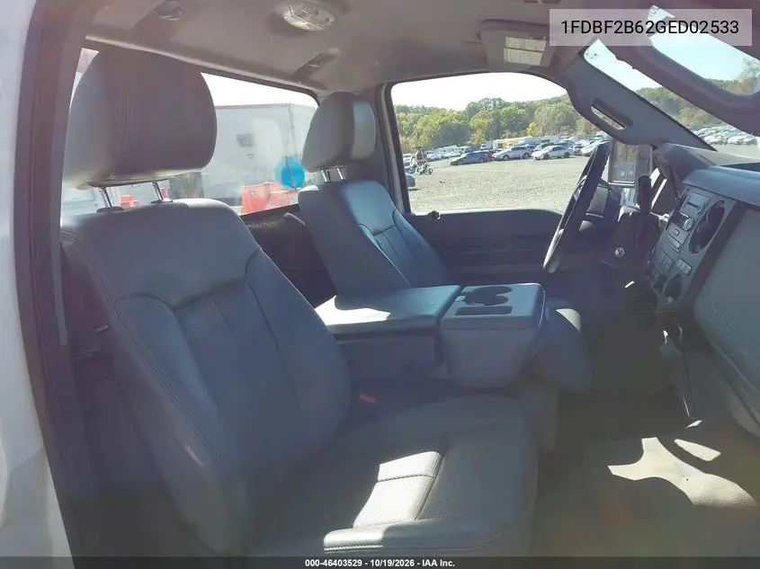 2016 FORD F250 VIN 1FDBF2B62GED02533 — фото 8