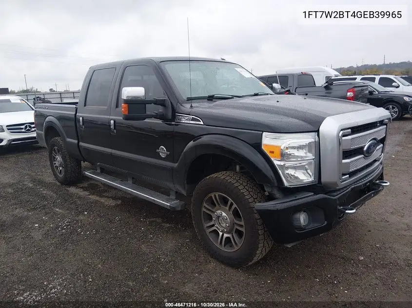 FORD F250 2016, VIN 1FT7W2BT4GEB39965