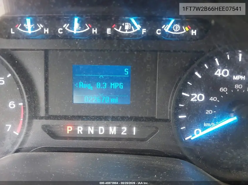 2017 FORD F250 VIN 1FT7W2B66HEE07541 — фото 15