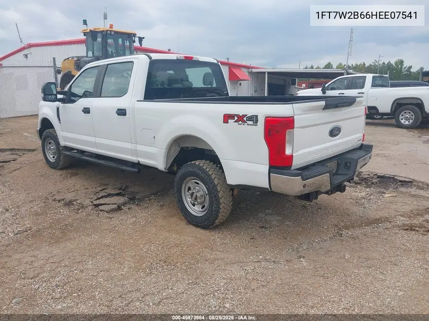 2017 FORD F250 VIN 1FT7W2B66HEE07541 — фото 3