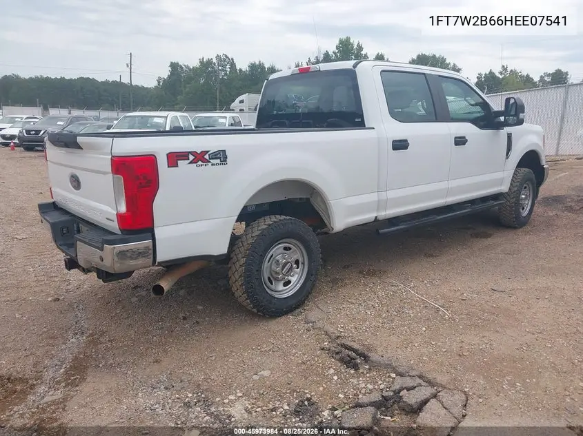 2017 FORD F250 VIN 1FT7W2B66HEE07541 — фото 4