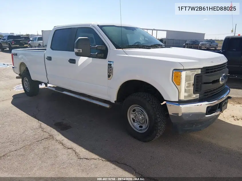 FORD F250 2017, VIN 1FT7W2B61HED88025