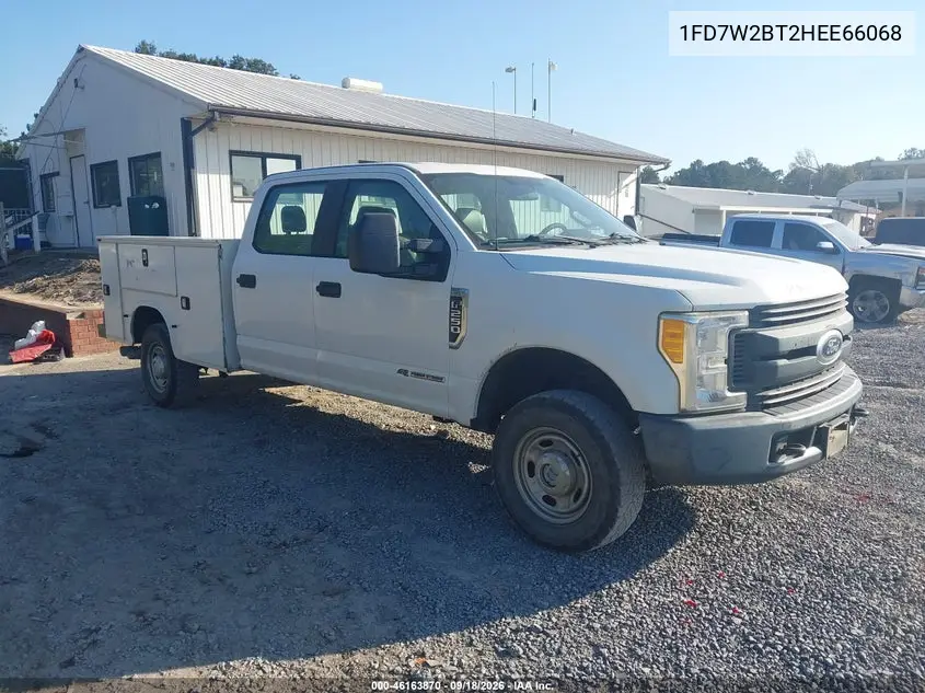 FORD F250 2017, VIN 1FD7W2BT2HEE66068