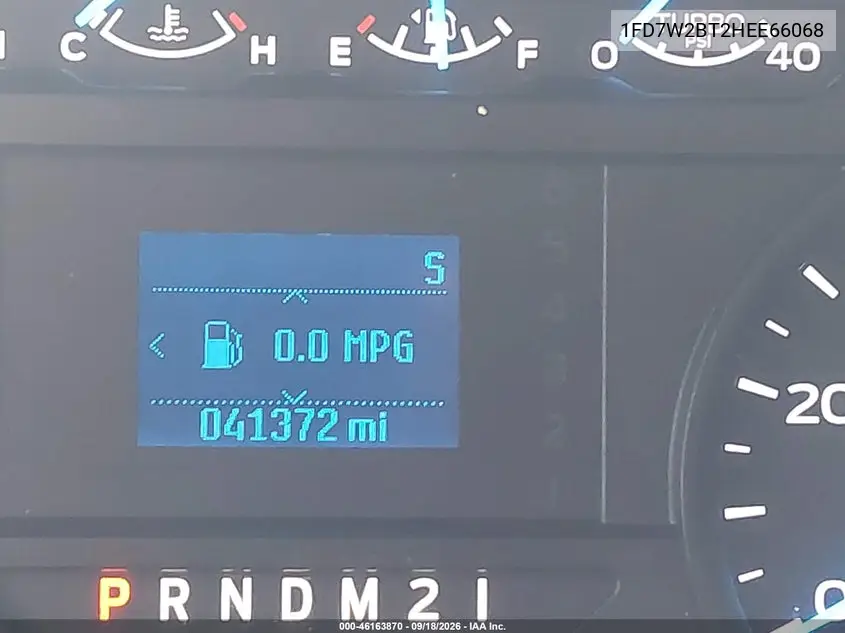 2017 FORD F250 VIN 1FD7W2BT2HEE66068 — фото 21