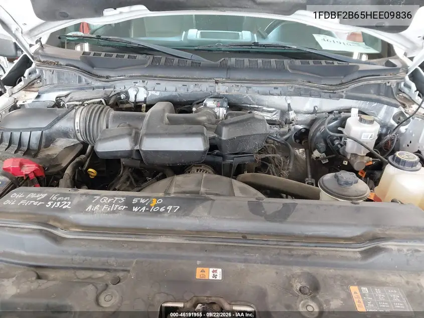 2017 FORD F250 VIN 1FDBF2B65HEE09836 — фото 10
