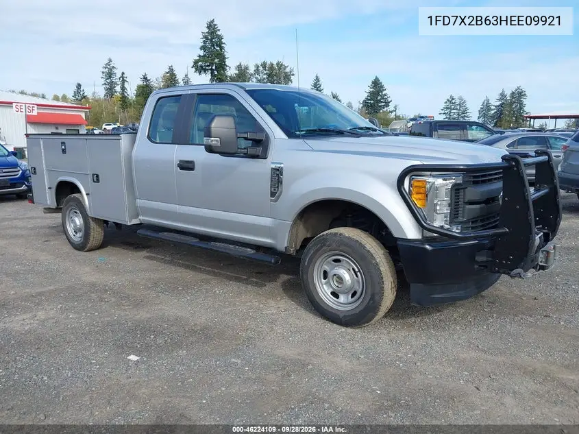 FORD F250 2017, VIN 1FD7X2B63HEE09921