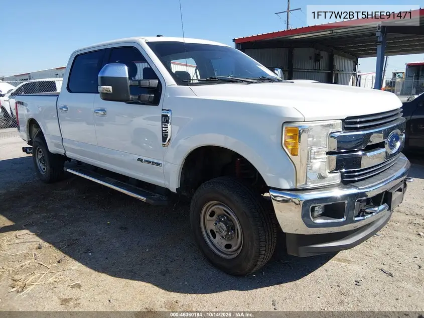 FORD F250 2017, VIN 1FT7W2BT5HEE91471