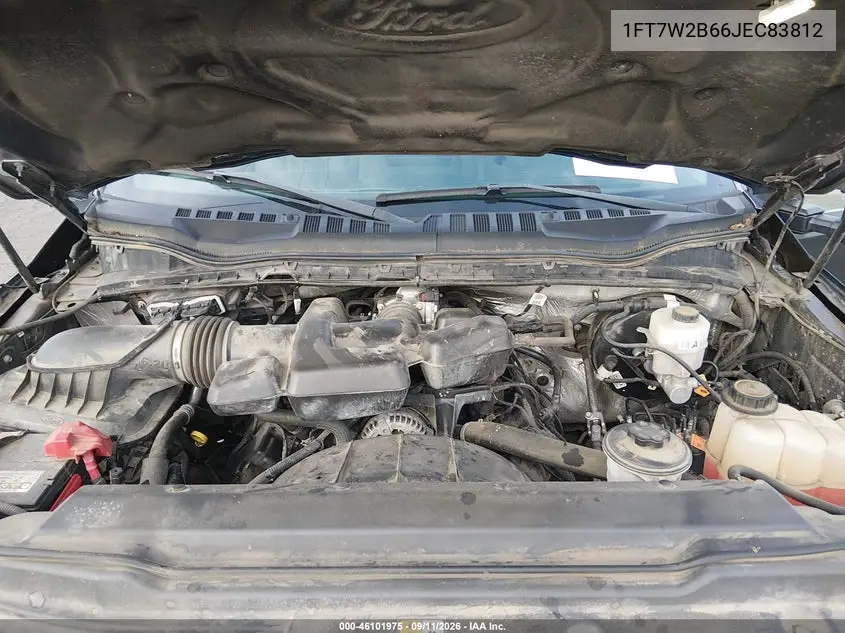 FORD F250 2018, VIN 1FT7W2B66JEC83812