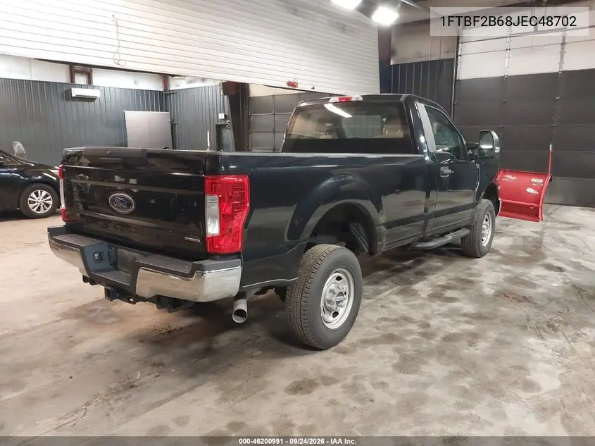 2018 FORD F250 VIN 1FTBF2B68JEC48702 — фото 4