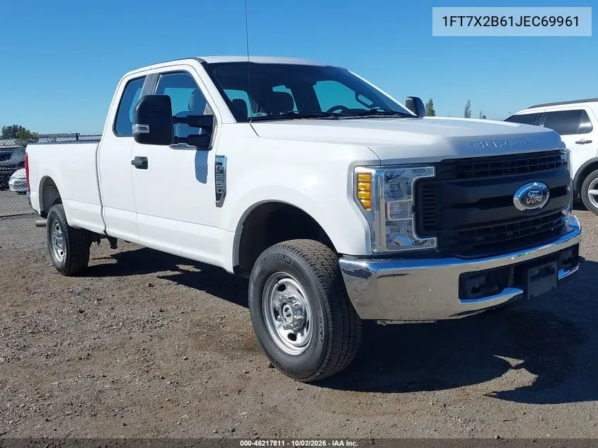 FORD F250 2018, VIN 1FT7X2B61JEC69961