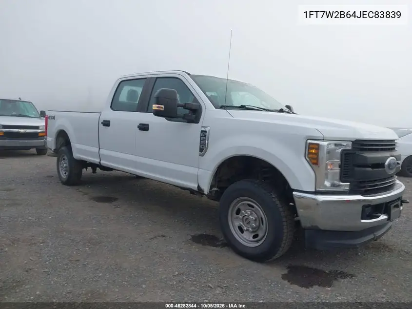FORD F250 2018, VIN 1FT7W2B64JEC83839