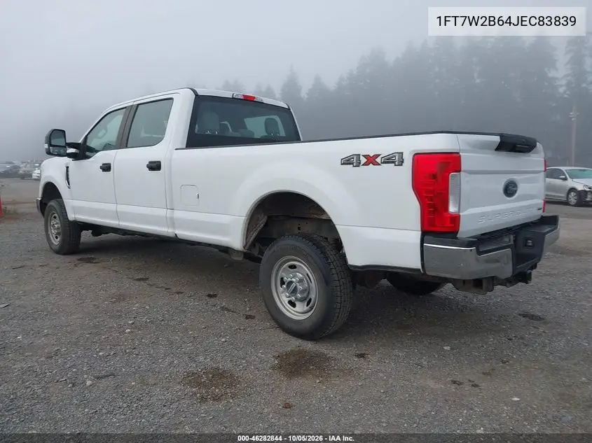2018 FORD F250 VIN 1FT7W2B64JEC83839 — фото 3
