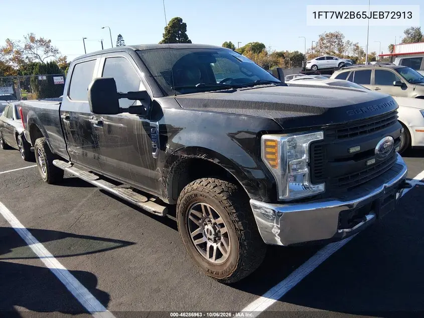 FORD F250 2018, VIN 1FT7W2B65JEB72913