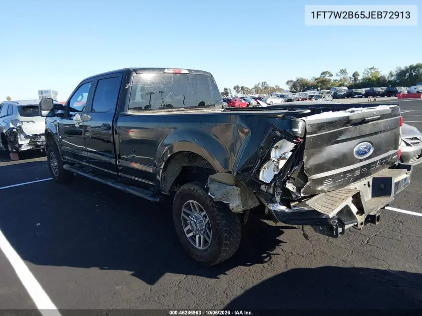 2018 FORD F250 VIN 1FT7W2B65JEB72913 — фото 3