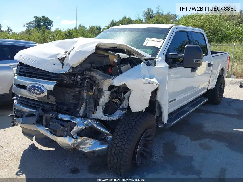 2018 FORD F250 VIN 1FT7W2BT1JEC48360 — фото 2
