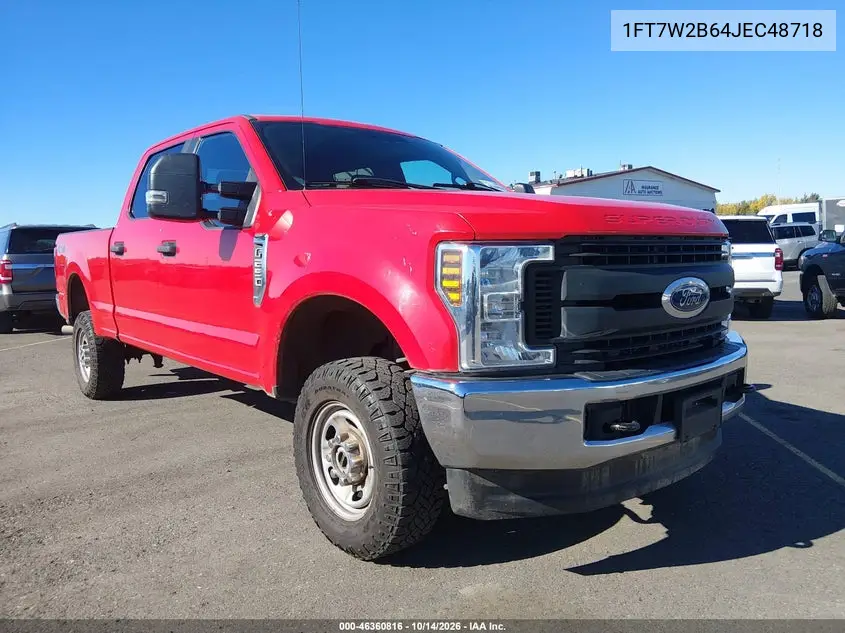 2018 FORD F250 VIN 1FT7W2B64JEC48718 — фото 2