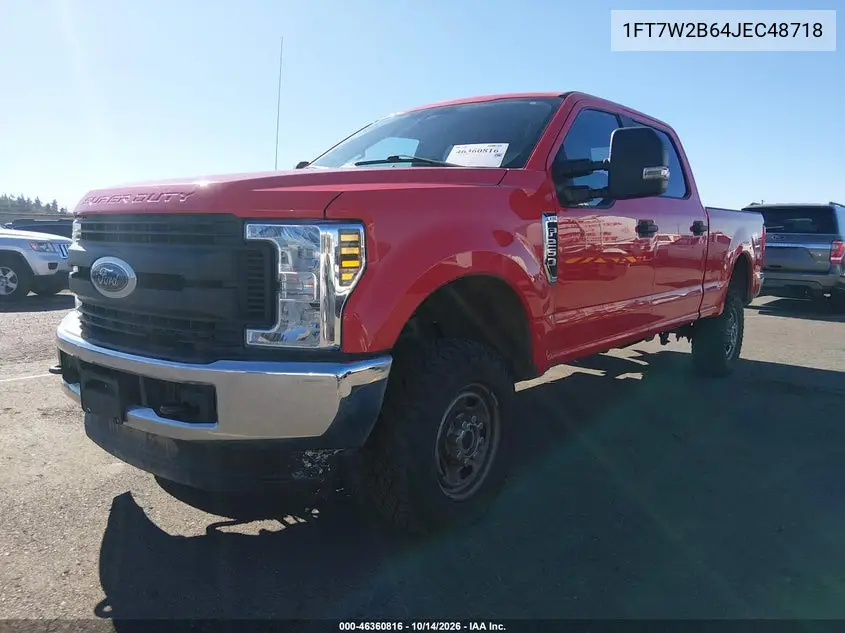 2018 FORD F250 VIN 1FT7W2B64JEC48718 — фото 3