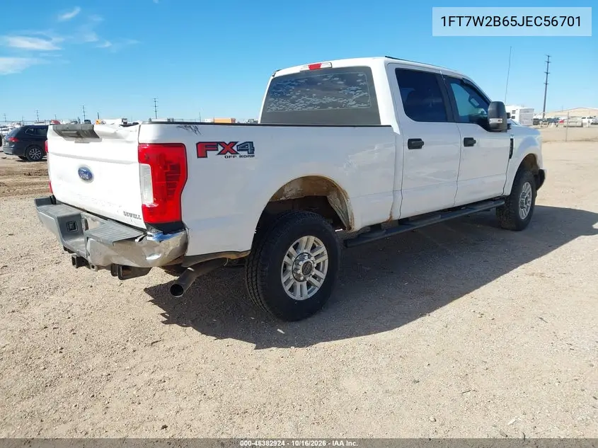 2018 FORD F250 VIN 1FT7W2B65JEC56701 — фото 4