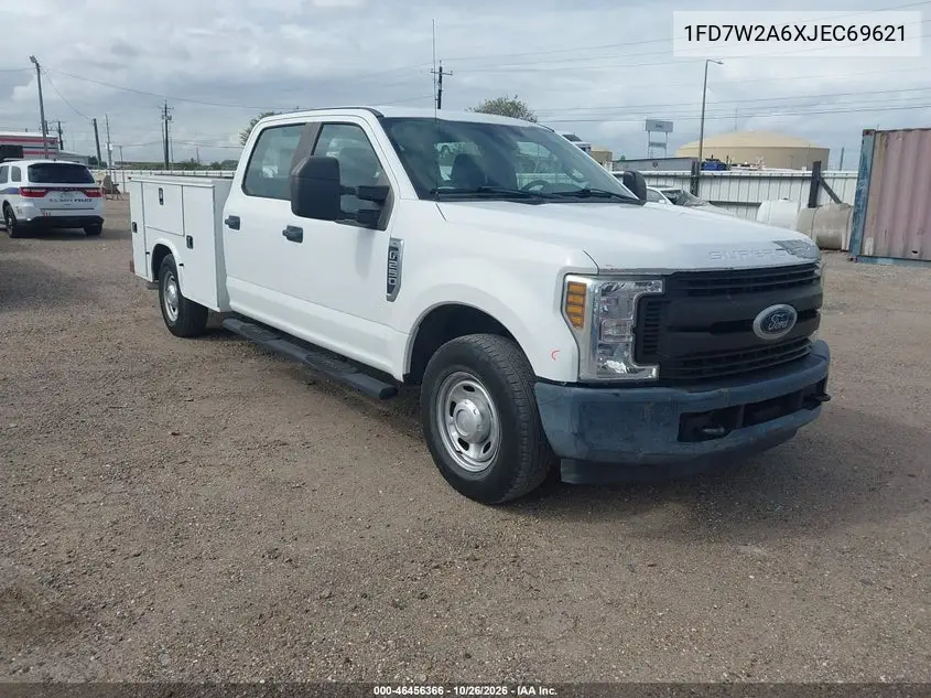 FORD F250 2018, VIN 1FD7W2A6XJEC69621