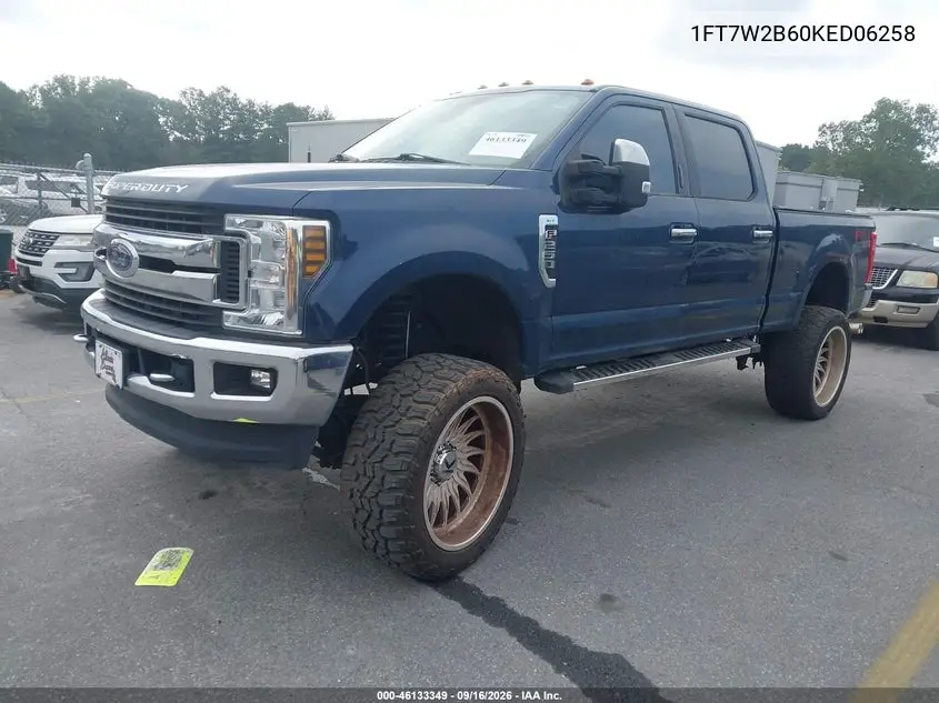 2019 FORD F250 VIN 1FT7W2B60KED06258 — фото 2