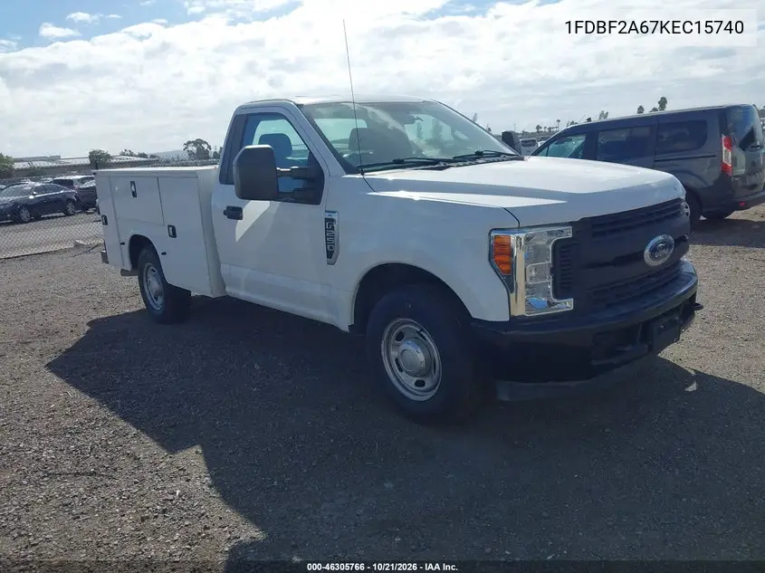 FORD F250 2019, VIN 1FDBF2A67KEC15740