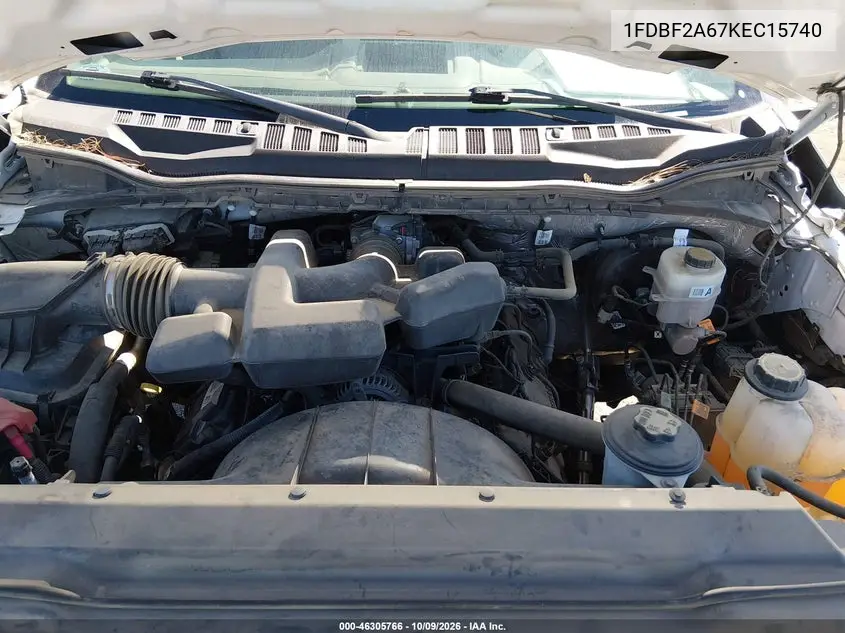 2019 FORD F250 VIN 1FDBF2A67KEC15740 — фото 10